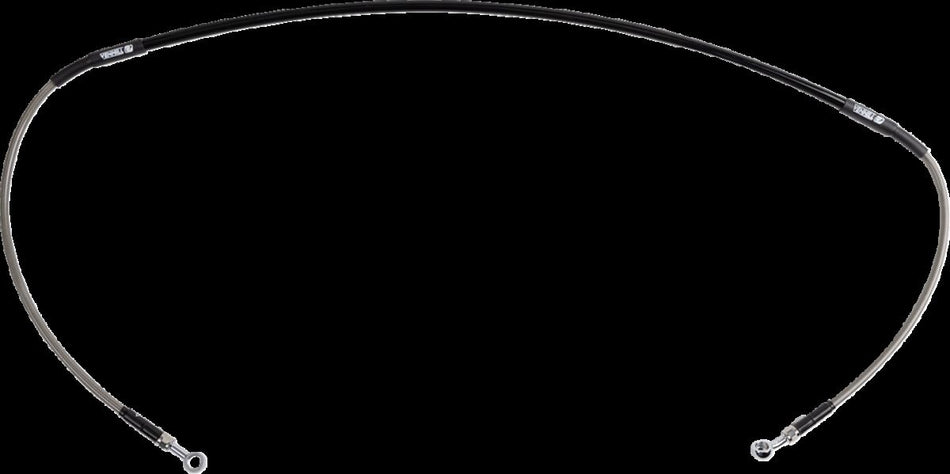 Bremseslanger stål, foran — Moose Offroad Hard-Parts Y01-1-080/P-CL