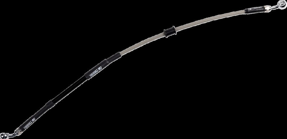 Bremseslanger stål til Suzuki RM-Z 250 — Moose Offroad Hard-Parts S01-2-037/P-CL