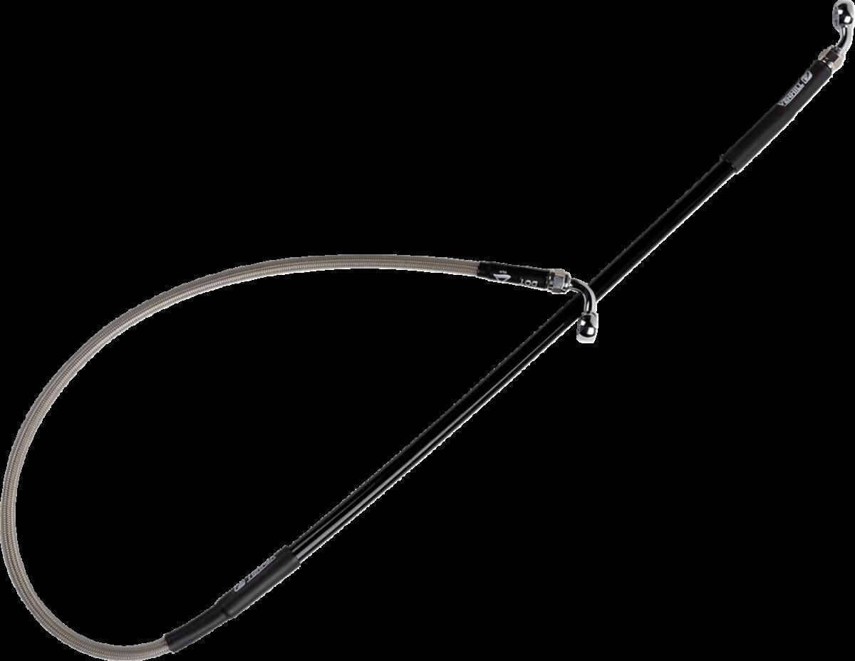 Bremseslanger stål til Husqvarna CR 125 — Moose Offroad Hard-Parts H01-2-005/P-CL