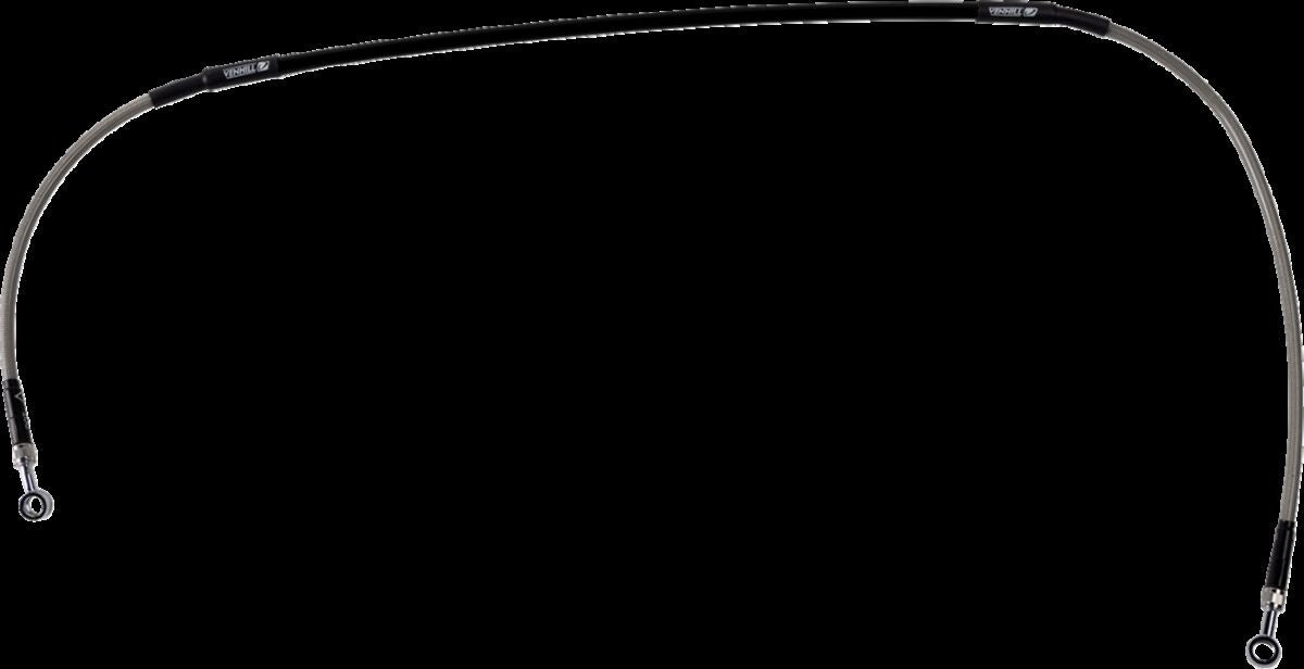 Bremseslanger stål, foran til Kawasaki — Moose Offroad Hard-Parts K02-1-025/P