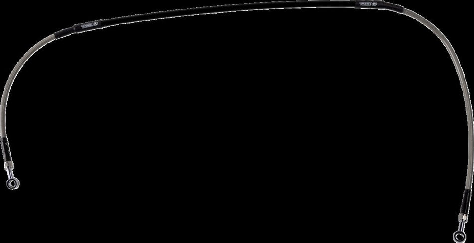 Bremseslanger stål, foran til Kawasaki — Moose Offroad Hard-Parts K02-1-025/P