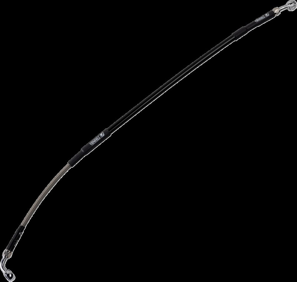 Bremseslanger stål, bak til Kawasaki — Moose Offroad Hard-Parts K02-2-033/P