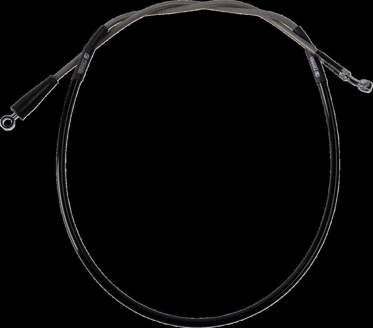 Bremseslanger stål, foran til Kawasaki KX 125 K — Moose Offroad Hard-Parts K02-1-029/P