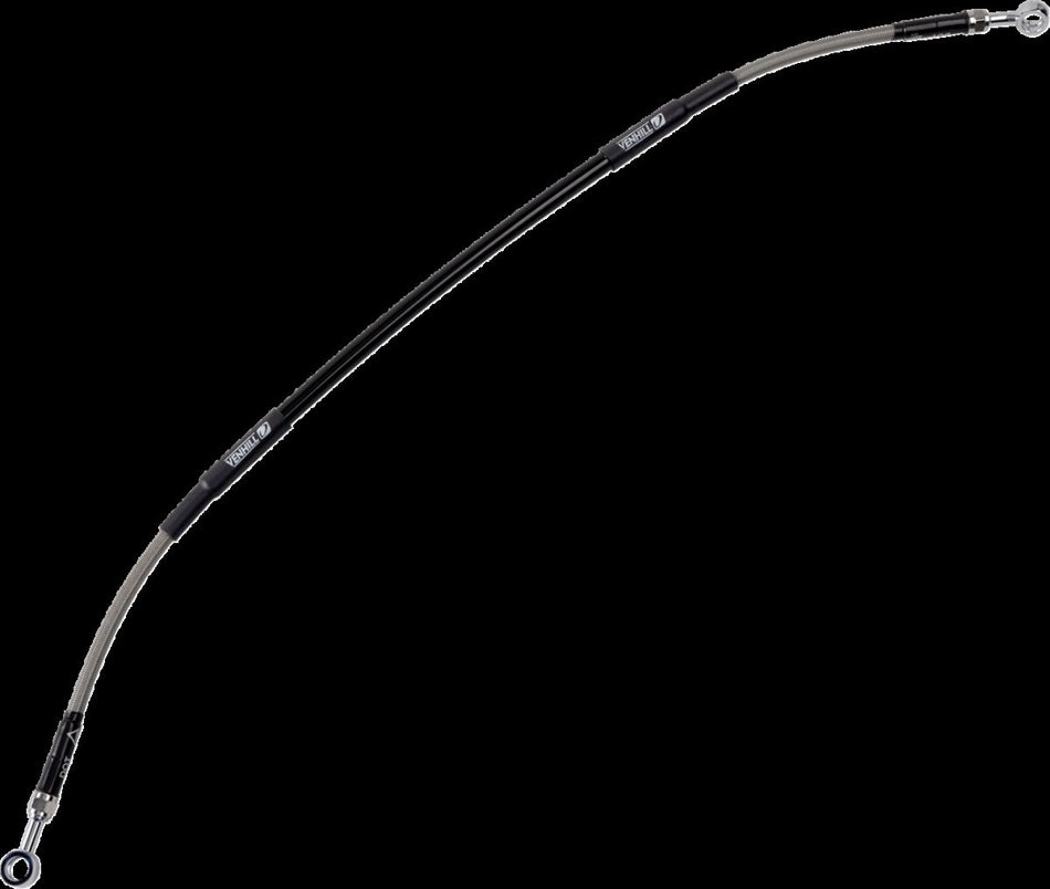 Bremseslanger stål, bak til Kawasaki KX 500 E — Moose Offroad Hard-Parts K02-2-030/P