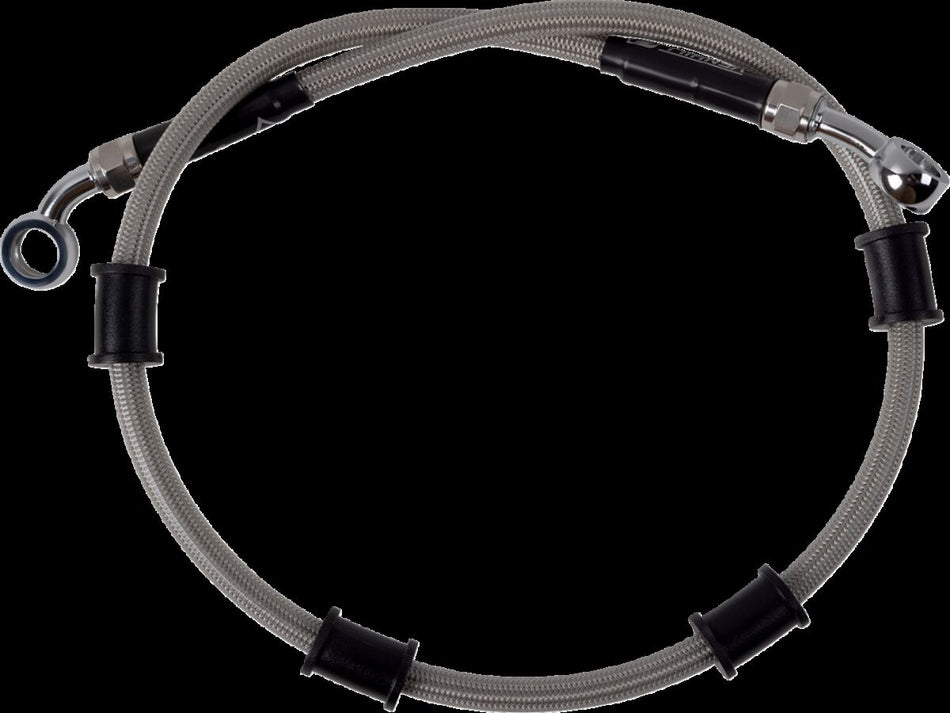 Bremseslanger stål, bak til Kawasaki — Moose Offroad Hard-Parts K02-2-035/P