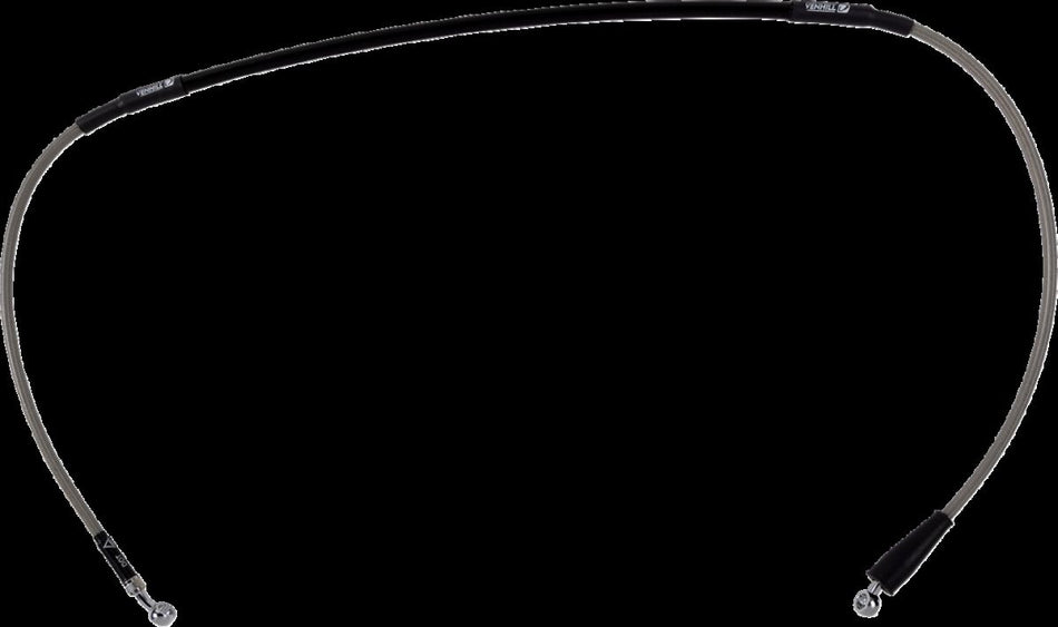 Bremseslanger stål til Kawasaki KX 250 F — Moose Offroad Hard-Parts K02-1-055/P-CL