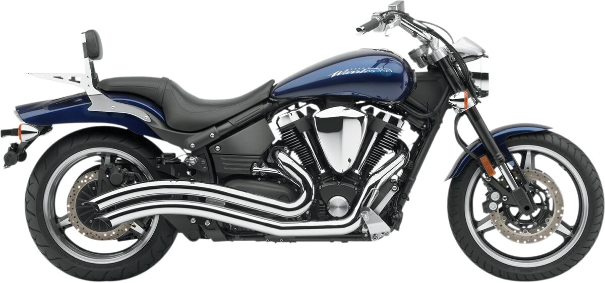Komplette eksosanlegg gate til Yamaha XV 1700 — Cobra 2222