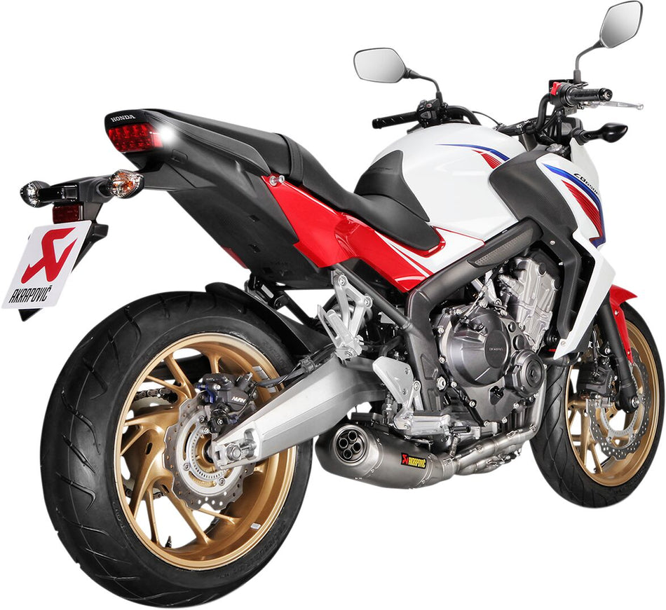 Komplette eksosanlegg gate til Honda — Akrapovic S-H6R12-HAFT