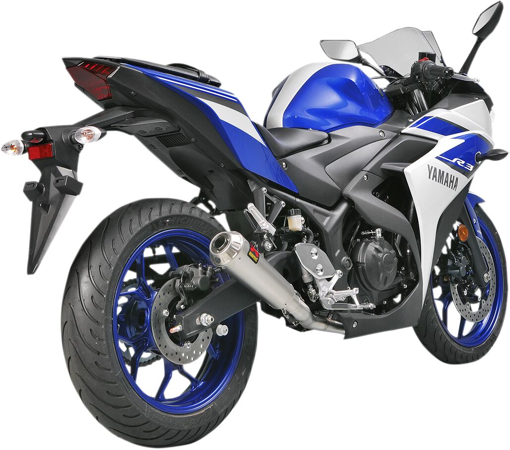 Komplette eksosanlegg gate til Yamaha — Akrapovic S-Y2R1-CUBSS