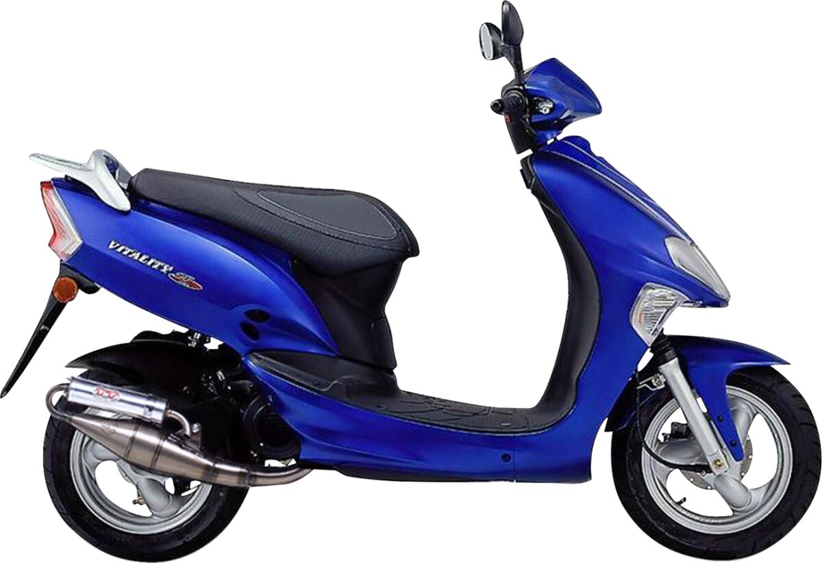 Komplette eksosanlegg gate til Kymco — Leovince 4048