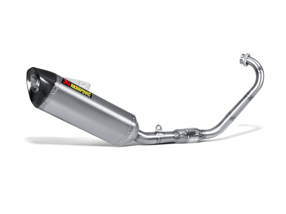 Komplette eksosanlegg gate til Yamaha — Akrapovic S-Y125R4-HRT