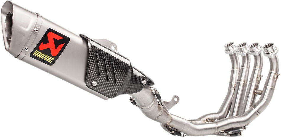 Komplette eksosanlegg gate til Yamaha YZF-R6 600 — Akrapovic S-Y6E9-APT