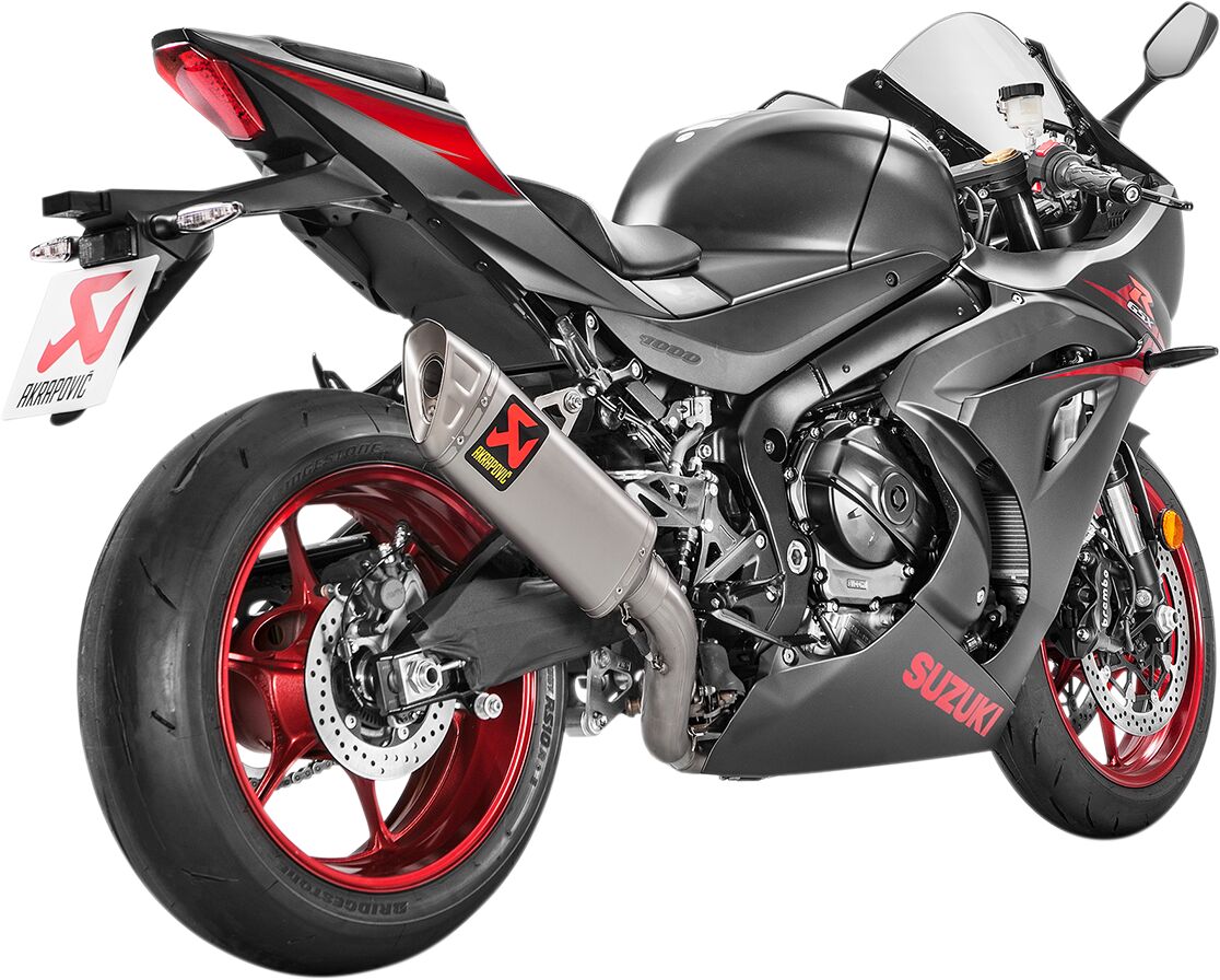 Komplette eksosanlegg gate til Suzuki — Akrapovic S-S10R11-APLT