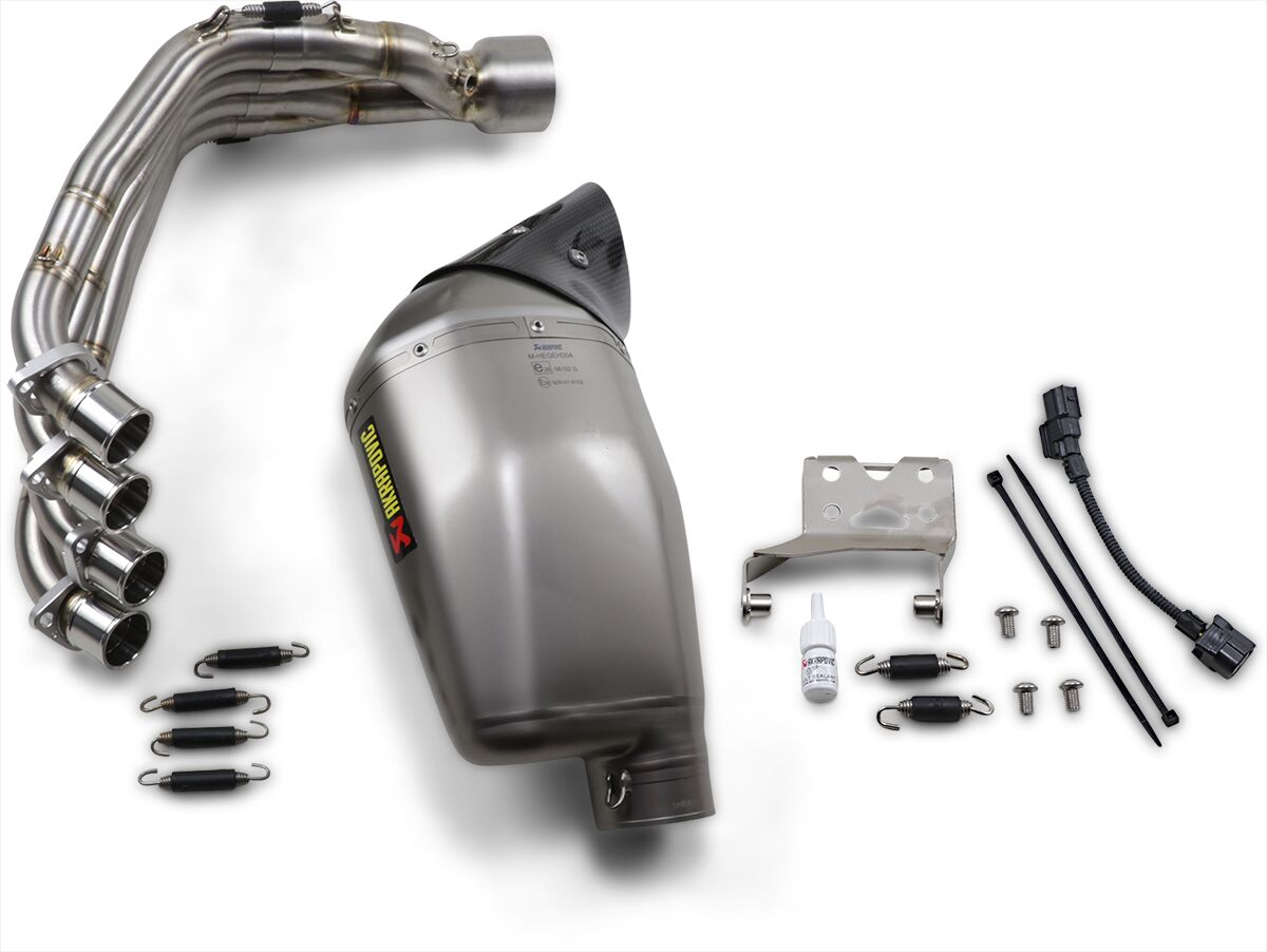 Komplette eksosanlegg gate til Honda — Akrapovic S-H6R14-HEGEHT