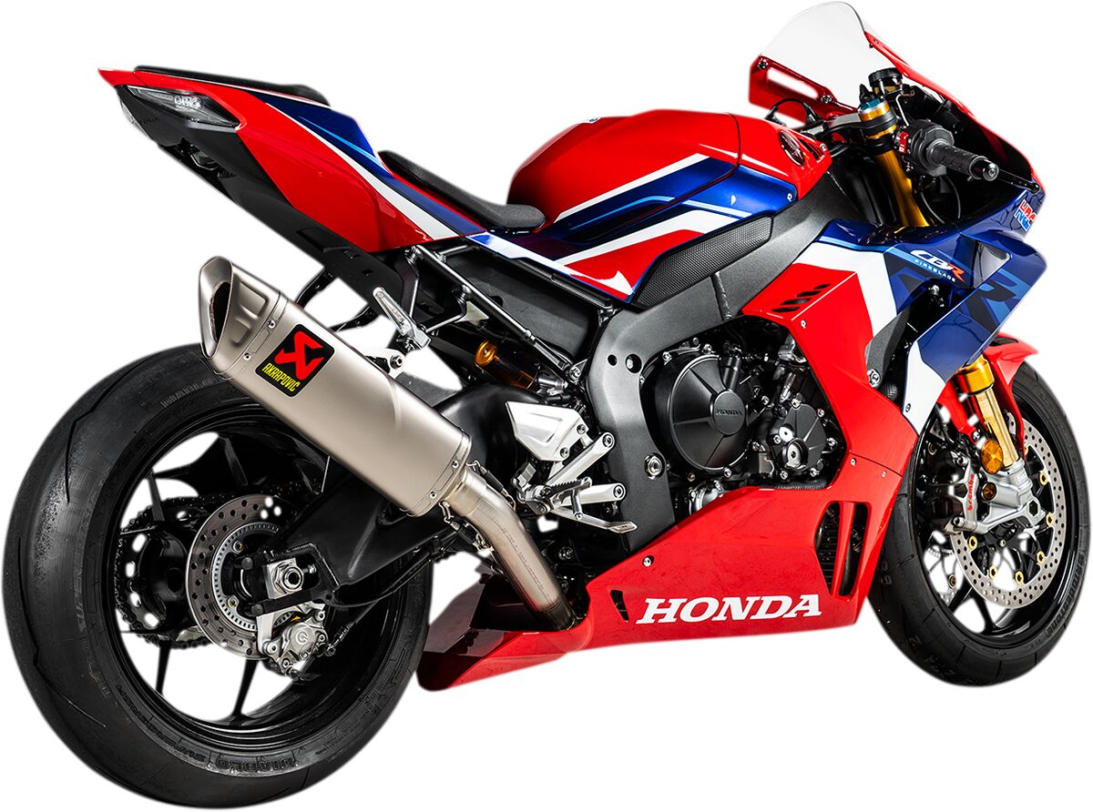 Komplette eksosanlegg gate til Honda CBR 1000 RR — Akrapovic S-H10E3-APLT