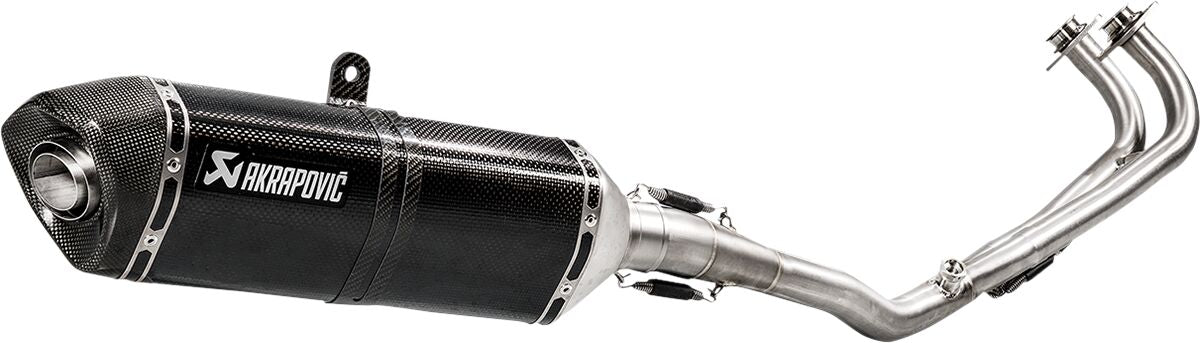 Komplette eksosanlegg gate til SYM MAXSYM 500 TL — Akrapovic S-SY5R1-RC