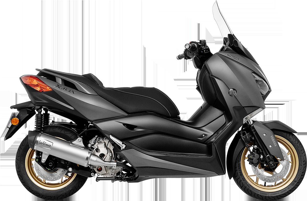 Komplette eksosanlegg gate til Yamaha CZD 300 A — Leovince 14375EU