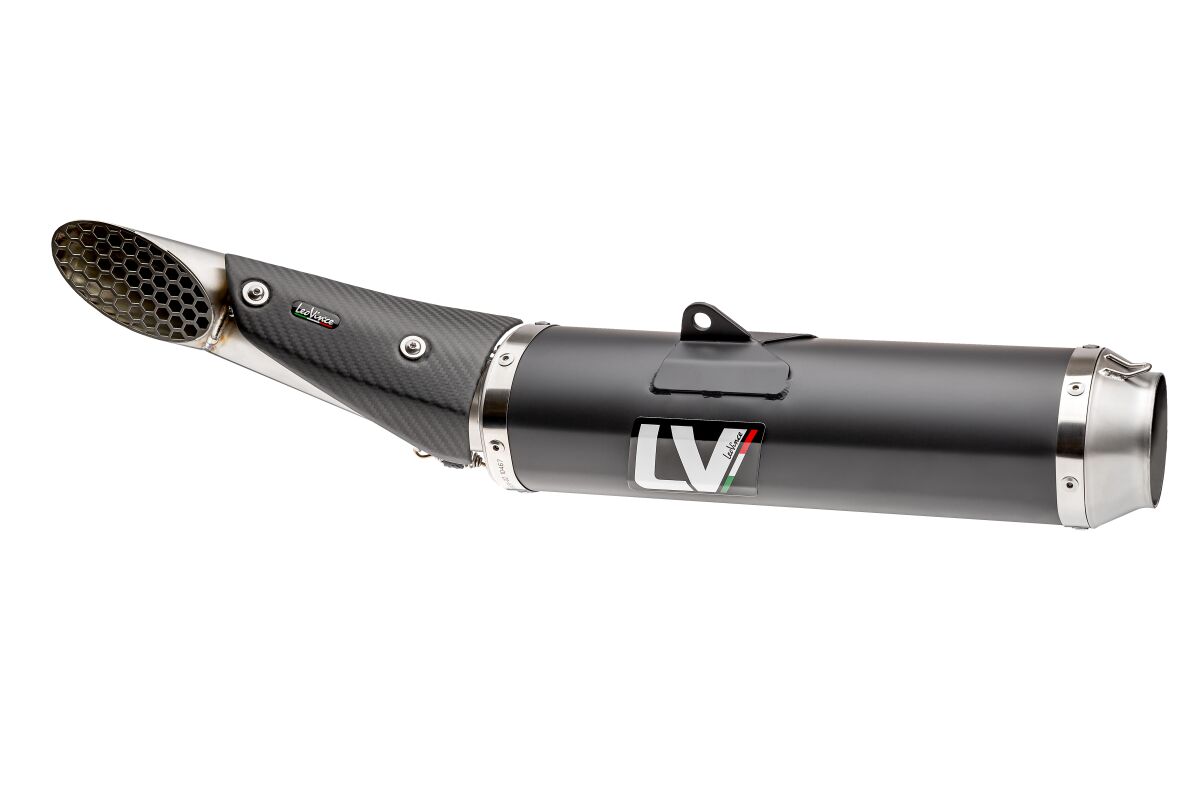 Komplette eksosanlegg gate til Yamaha MT-09 ABS — Leovince 14371EBK