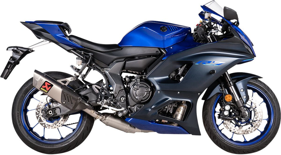 Komplette eksosanlegg gate til Yamaha YZF-R7 ABS — Akrapovic S-Y7R11-HAPT