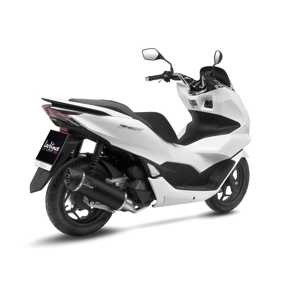 Komplette eksosanlegg gate til Honda PCX 125 ABS — Leovince 14081U