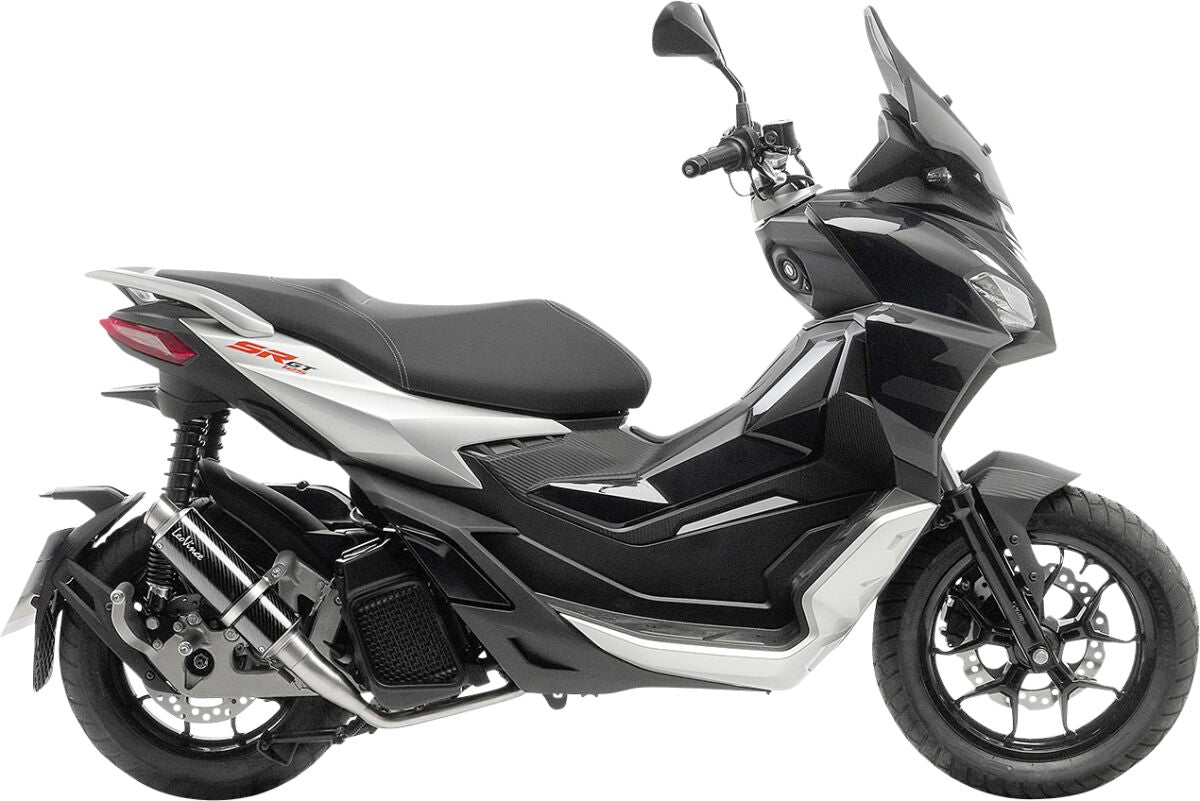 Komplette eksosanlegg gate til Aprilia SR GT 125 ABS — Leovince 15500U