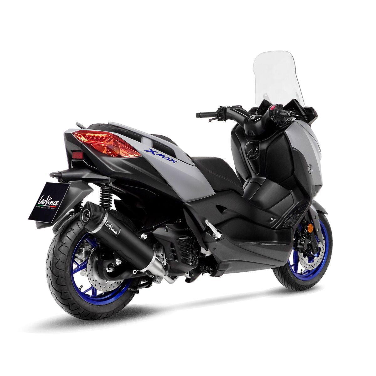 Komplette eksosanlegg gate til Yamaha XMAX 125 — Leovince 14078K