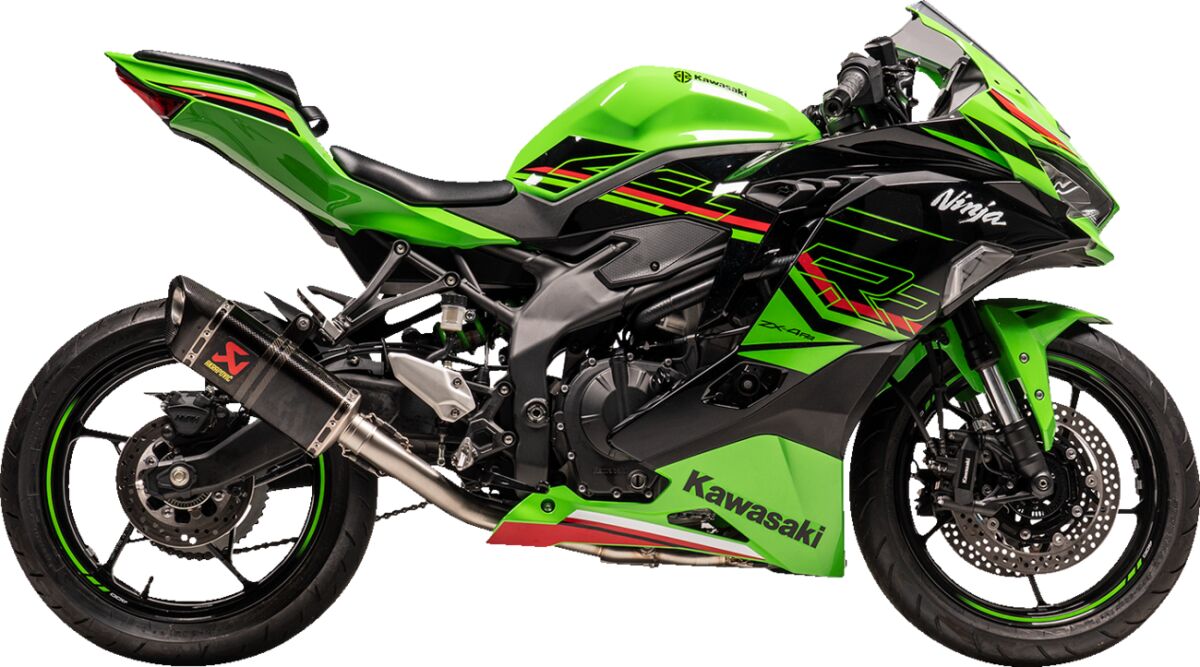 Komplette eksosanlegg gate til Kawasaki ZX-25 R 250 — Akrapovic S-K2R3-APC