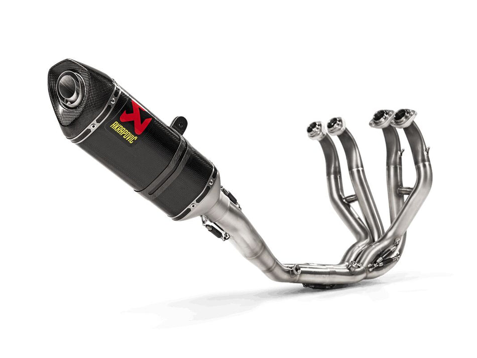 Komplette eksosanlegg gate til Kawasaki ZX-6 R 636 ABS — Akrapovic S-K6R11-RC/1