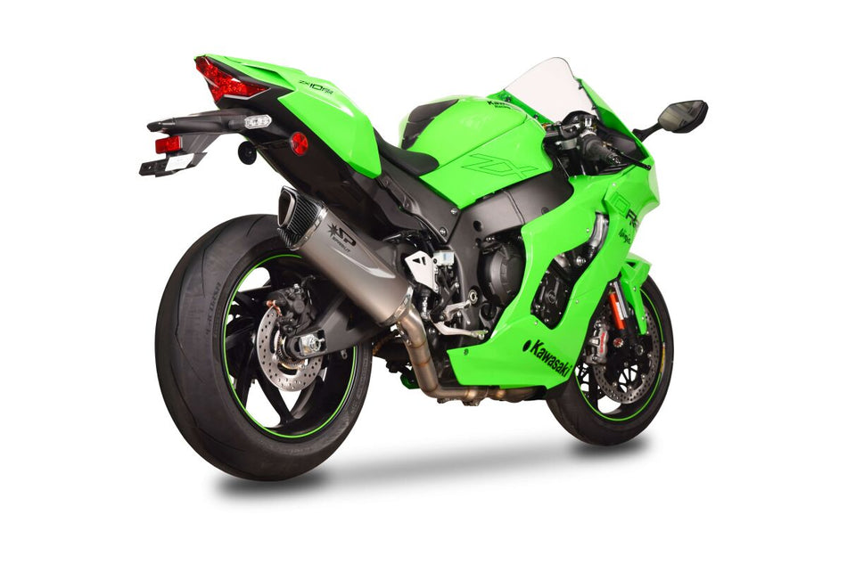 Komplette eksosanlegg gate til Kawasaki ZX-10 R 1000 ABS — Spark GKA8844T