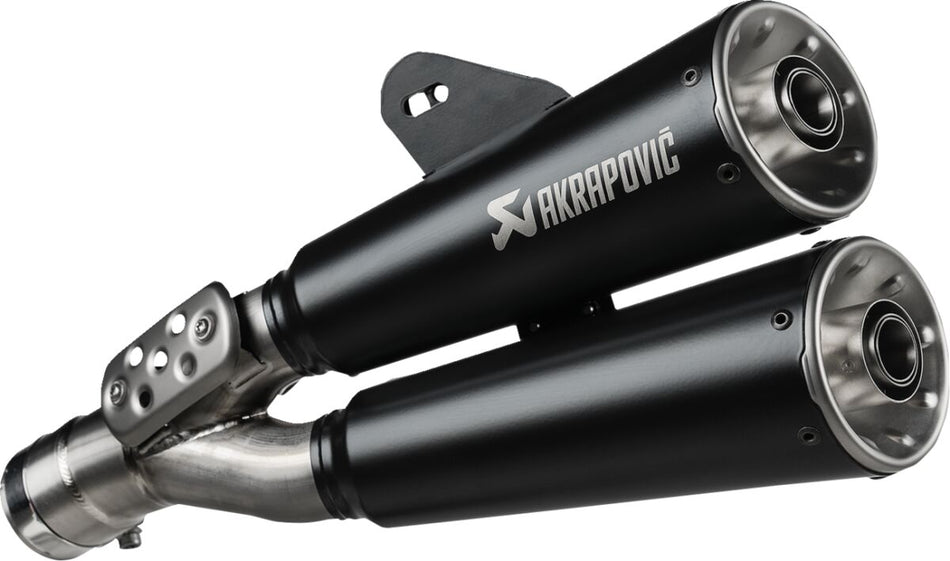 Komplette eksosanlegg gate til BMW R 12 ABS — Akrapovic S-B12SO25-HISSSBL