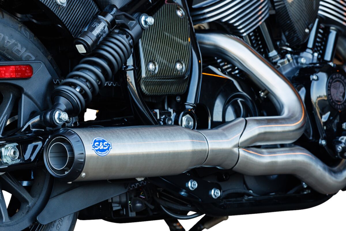 Komplette eksosanlegg gate til Indian CHIEF 111 ABS — S&S Cycle 550-1117