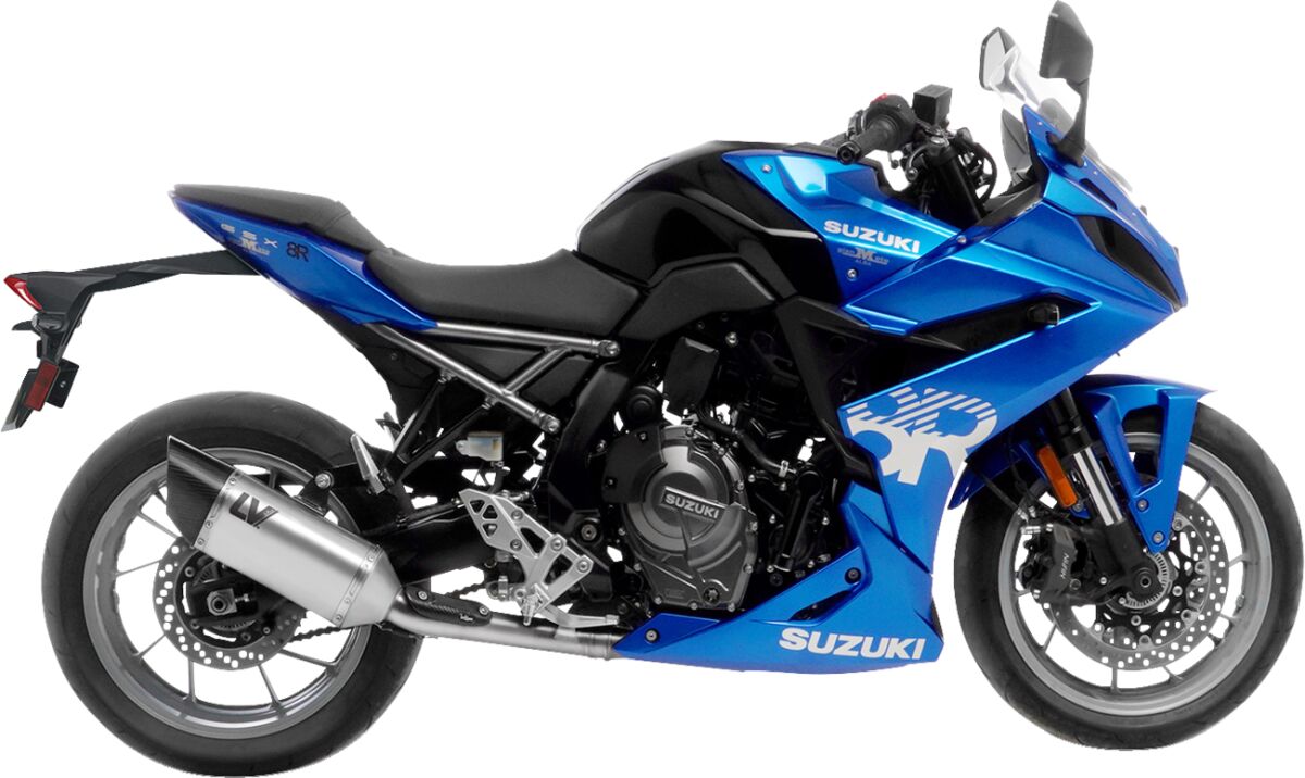 Komplette eksosanlegg gate til Suzuki GSX-8R 800 ABS — Leovince 15606U