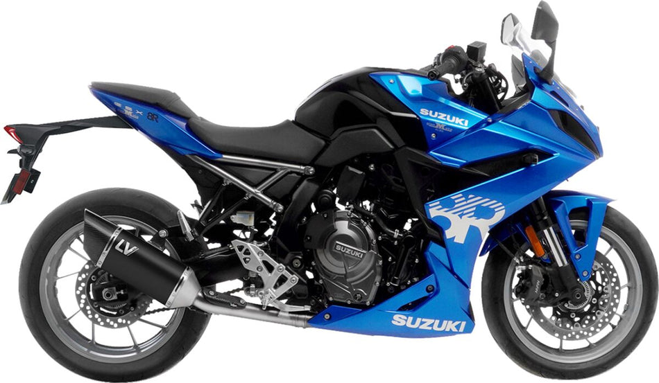 Komplette eksosanlegg gate til Suzuki GSX-8R 800 ABS — Leovince 15606BU