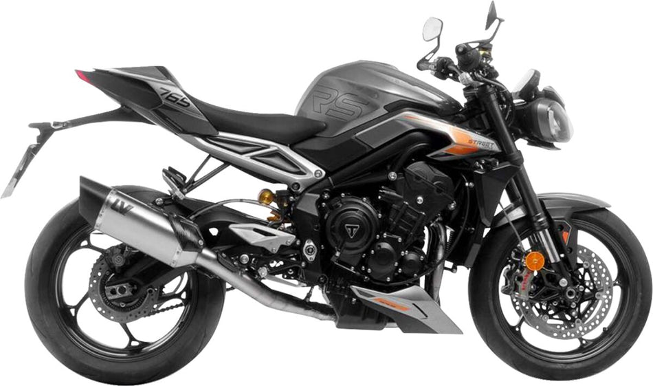 Komplette eksosanlegg gate til Triumph STREET TRIPLE 765 R ABS — Leovince 15608U