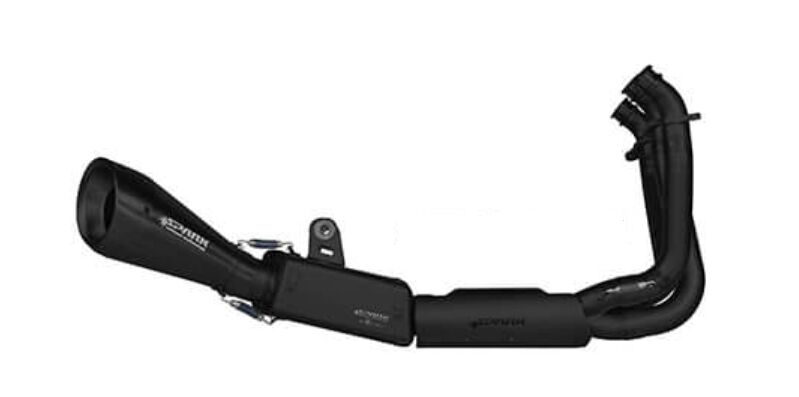 Komplette eksosanlegg gate til Triumph DAYTONA 660 ABS — Spark GTR8819BOM