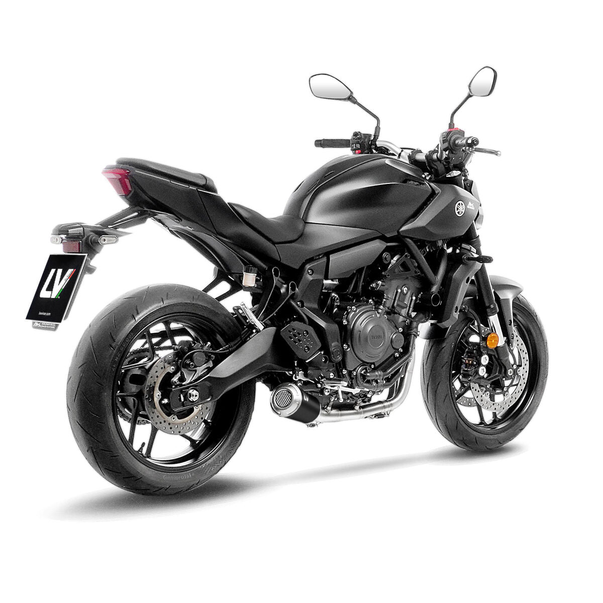 Komplette eksosanlegg gate til Yamaha — Leovince 15272BU