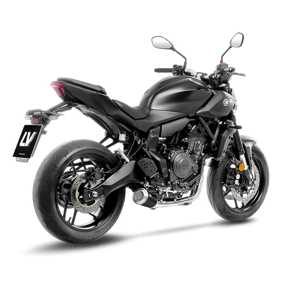 Komplette eksosanlegg gate til Yamaha — Leovince 15272BU