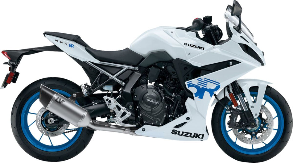 Komplette eksosanlegg gate til Suzuki GSX-8R 800 ABS — Leovince 15640U