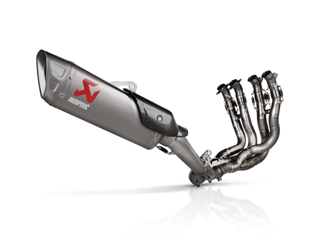 Komplette eksosanlegg gate til Honda CBR 1000 RR-R ABS — Akrapovic S-H10E6-APLT