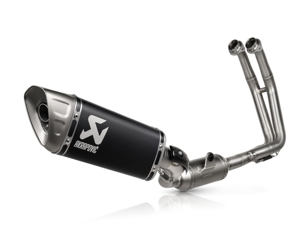 Komplette eksosanlegg gate til Suzuki — Akrapovic S-S8R3-APLTBL