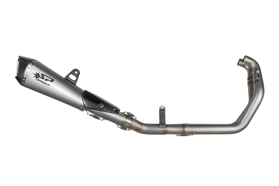 Komplette eksosanlegg gate til Aprilia RS 660 ABS — Spark GAP8806T
