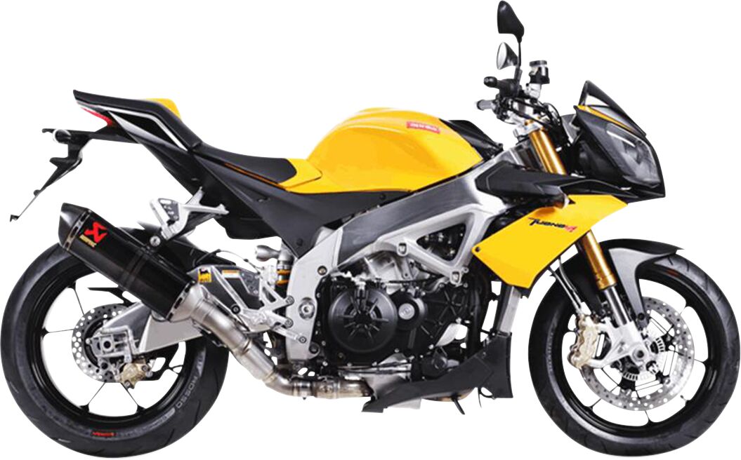 Potter gate til Aprilia — Akrapovic S-A10SO6-ZC