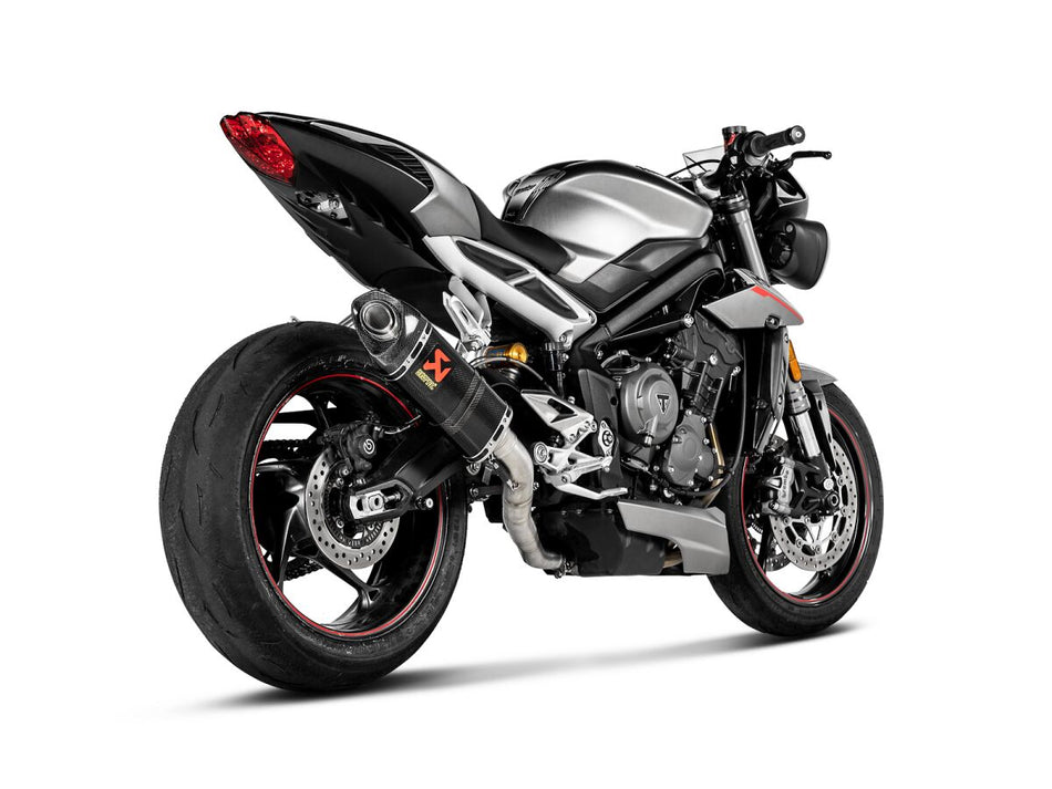 Potter gate til Triumph — Akrapovic S-T7SO2-APC