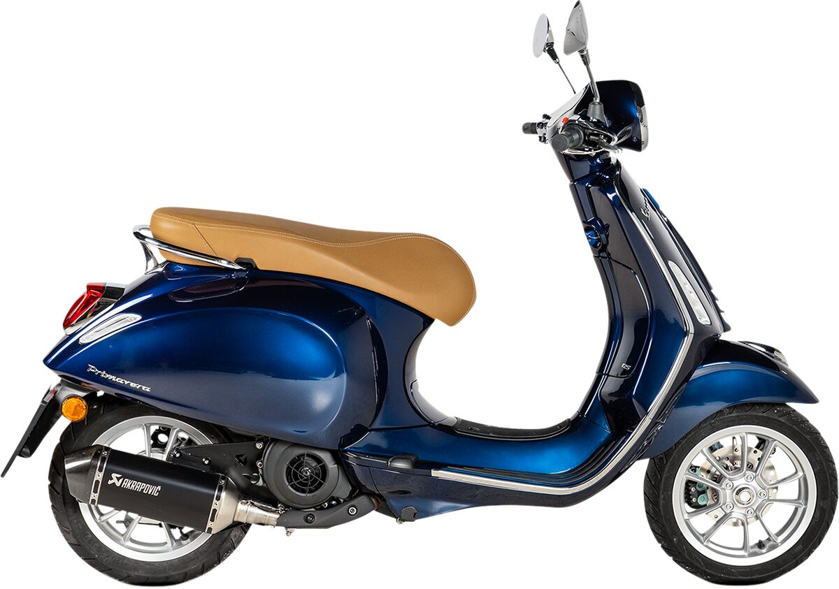 Potter gate til Vespa — Akrapovic S-VE125SO3-HZBL