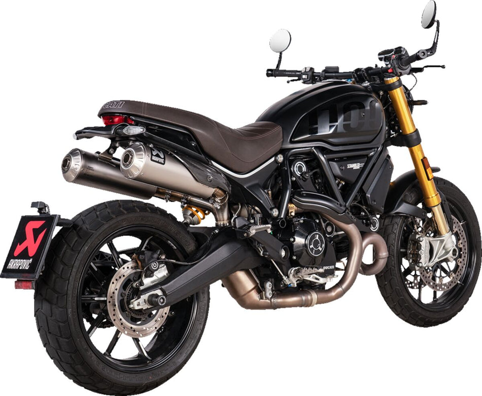 Potter gate til Ducati SCRAMBLER 1100 ABS — Akrapovic S-D11SO13-HBFGT