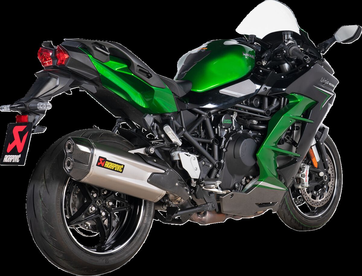 Potter gate til Kawasaki H2 1000 SX ABS — Akrapovic S-K10SO30-HGIT