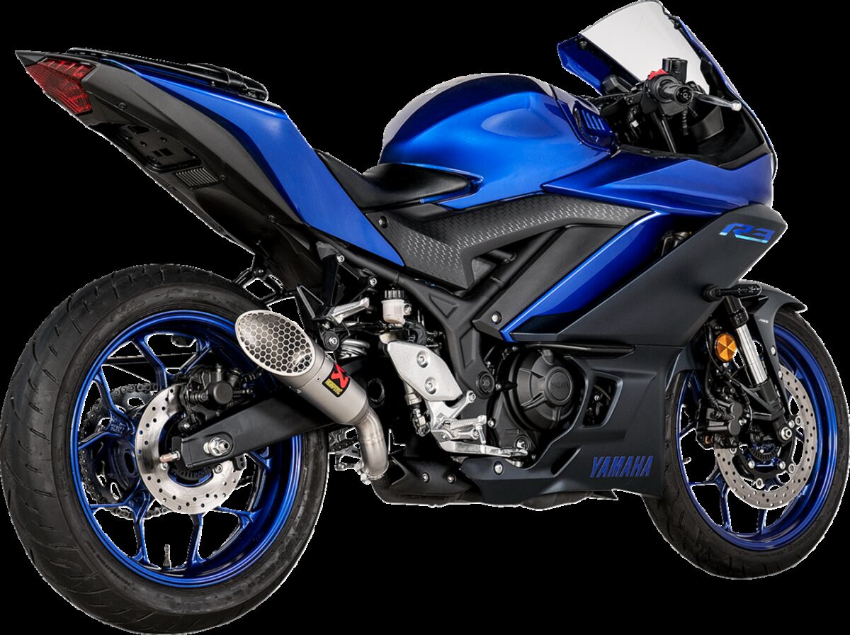 Potter gate til Yamaha — Akrapovic S-Y3SO6-IVOSS