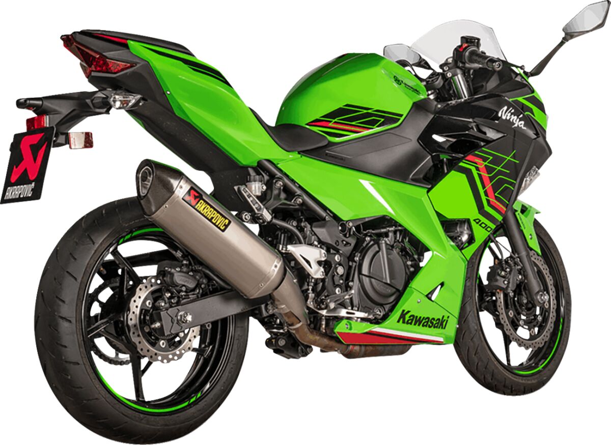 Potter gate til Kawasaki EX 400 — Akrapovic S-K4SO7-HRT
