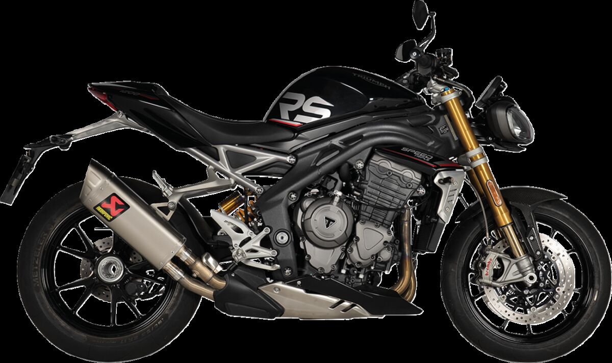 Potter gate til Triumph SPEED TRIPLE 1200 RR ABS — Akrapovic S-T12SO5-HAPXLT