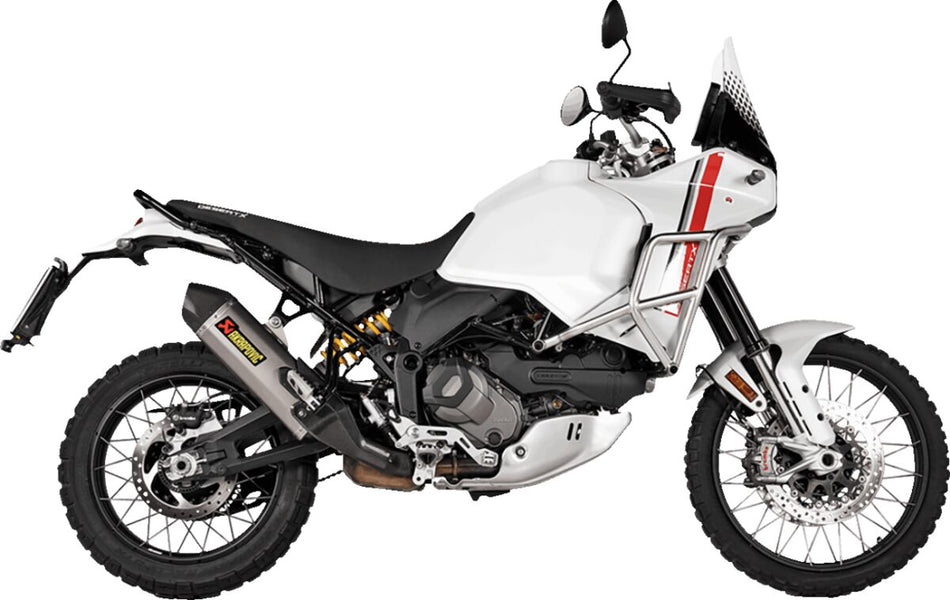 Potter gate til Ducati DESERT X 950 ABS — Akrapovic S-D9SO19-HJAT